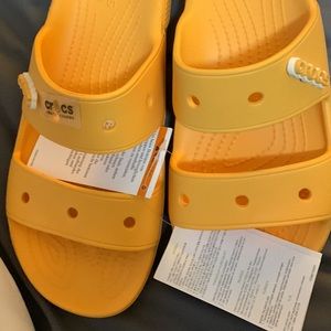 New with tags Crocs sandals